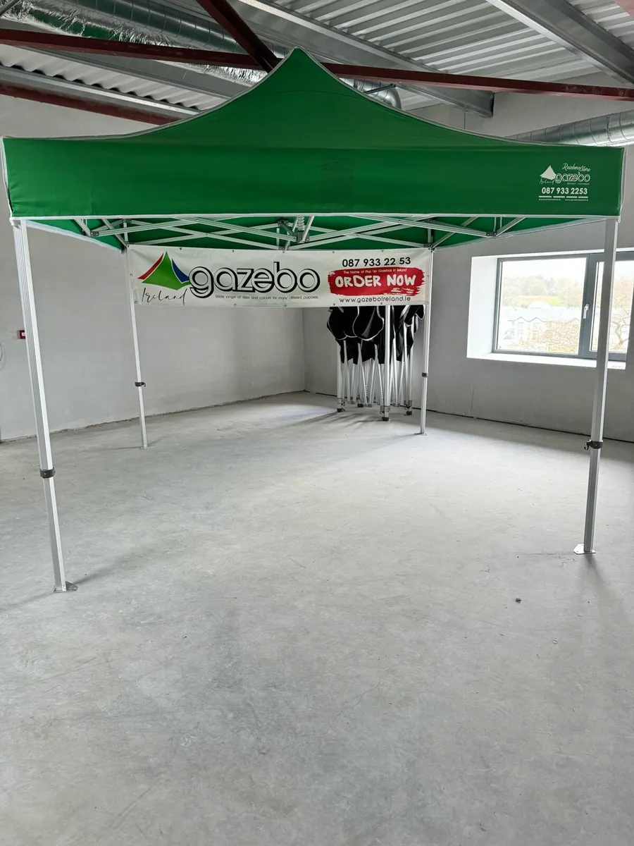 Premium 3x3m Alu50Hex  PRO Pop-up GAZEBO - Image 1