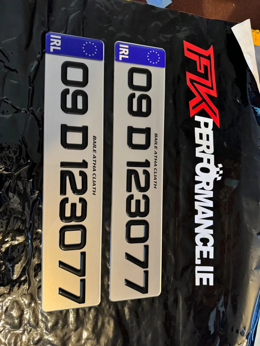 Ultimate gel number plates delivered - Image 4