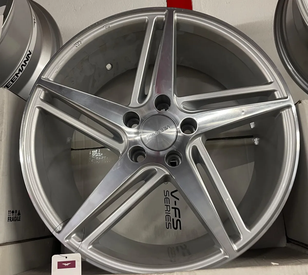 18” veemann vfs31 8.0” 5x112 alloys & tyres