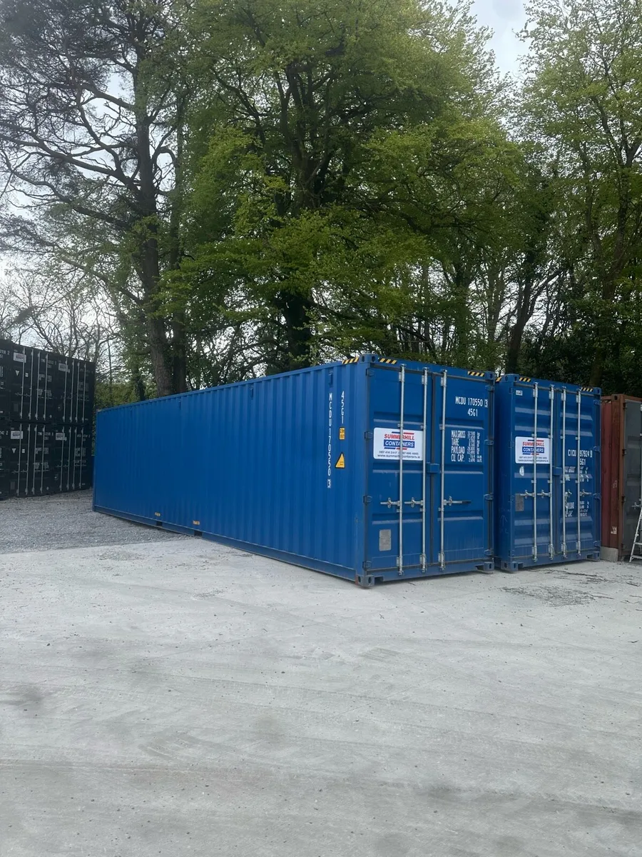 New 40x8 high cube containers - Image 3
