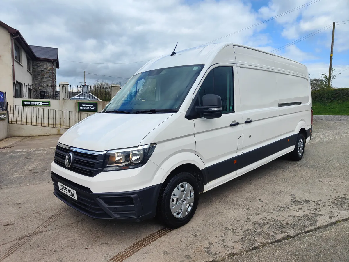 VRT € 200 LATE 19 VW CRAFTER 177 BHP LWB TRENDLINE - Image 3