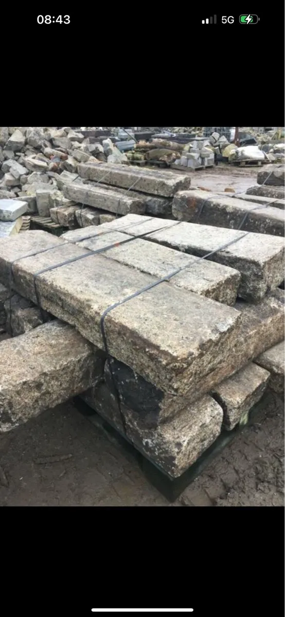 OLD SALVAGE STONE KERBS - Image 1