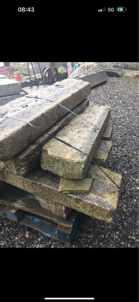 OLD SALVAGE STONE KERBS - Image 2