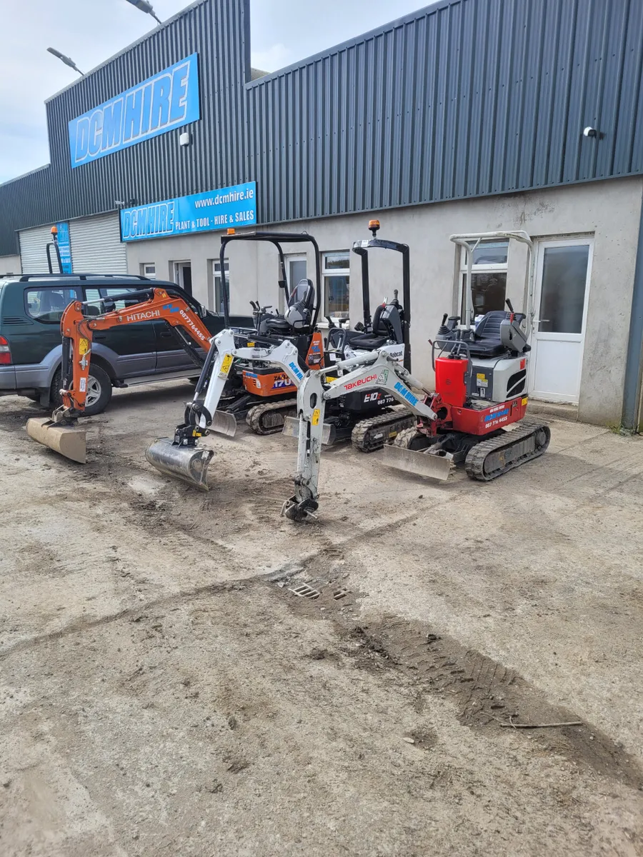 Self Drive Hire Diggers Dumpers - Image 2