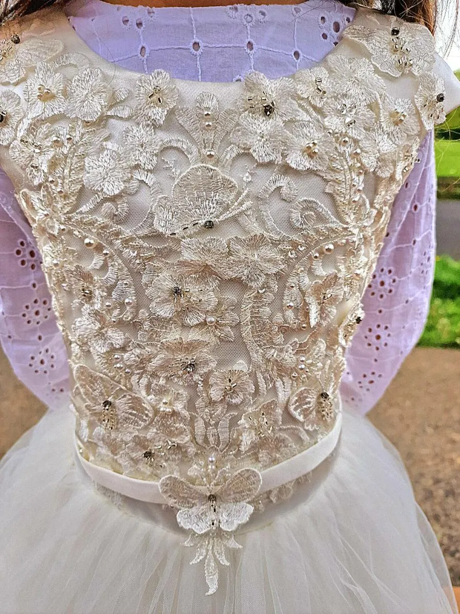 Communion dress age around 8 - 9 - Image 4