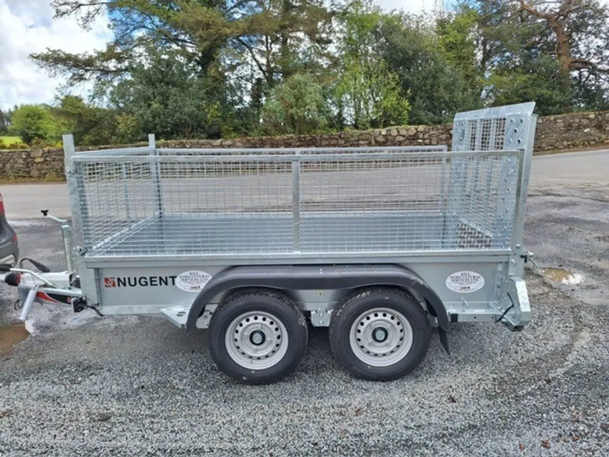 New Nugent GP 8'2" x 4'2"  2 Axle, 2000kg, Mesh - Image 4