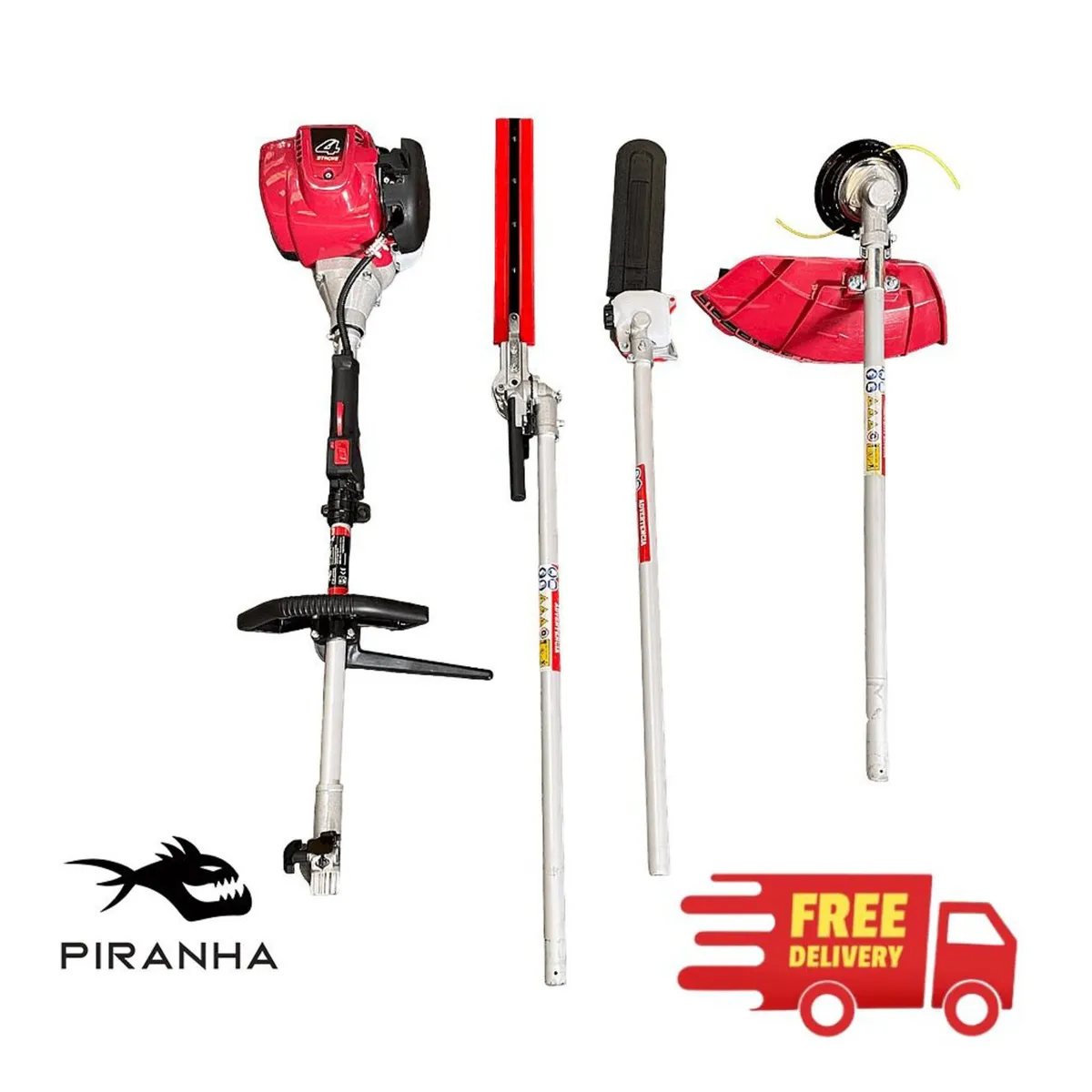 Piranha PM35 Multi-Tool Set 31.8cc 4 Stroke Engine - Image 2