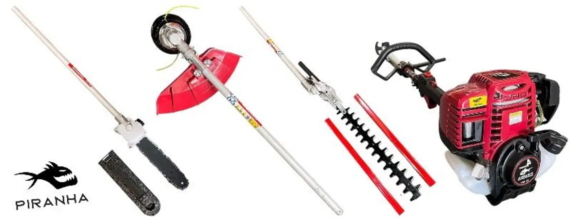 Piranha PM35 Multi-Tool Set 31.8cc 4 Stroke Engine - Image 1