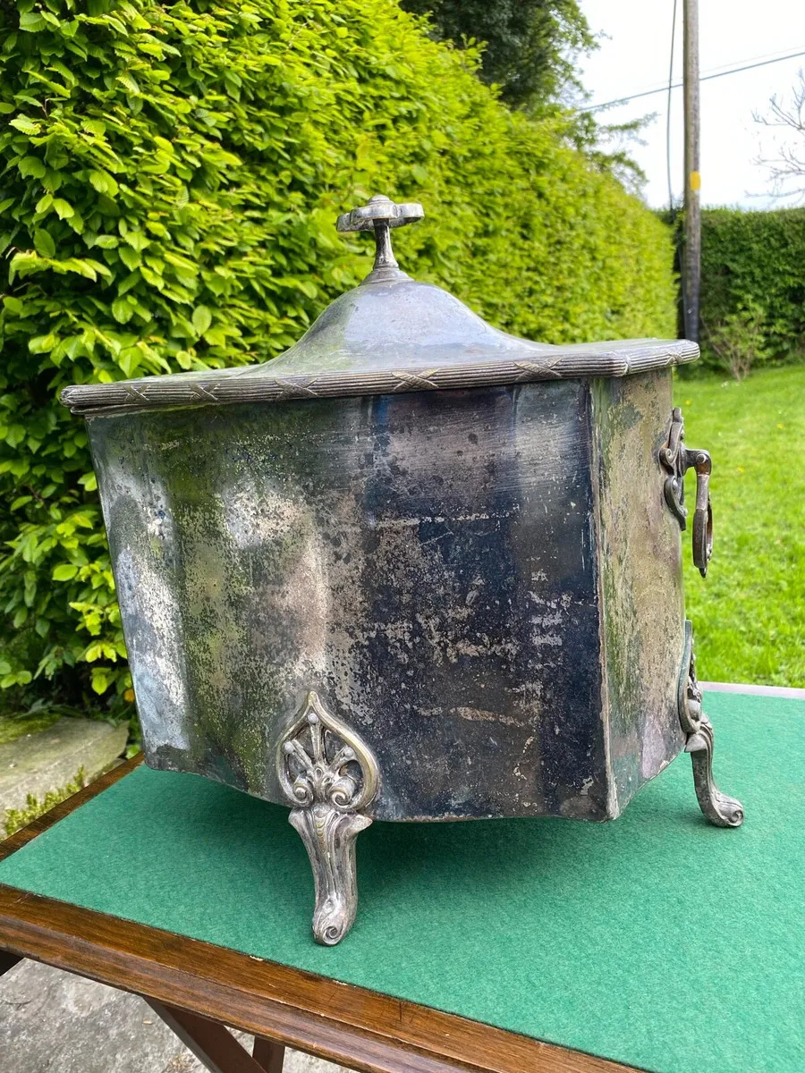 Silver plated fire box - Image 1