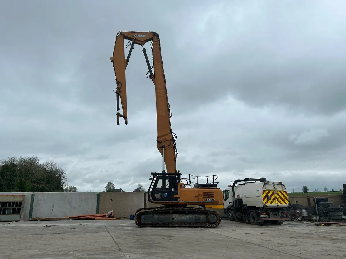 Case 50 tonne hi reach demolition excavator - Image 1