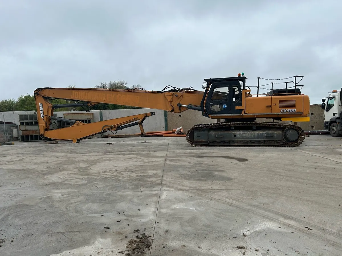 Case 50 tonne hi reach demolition excavator - Image 2