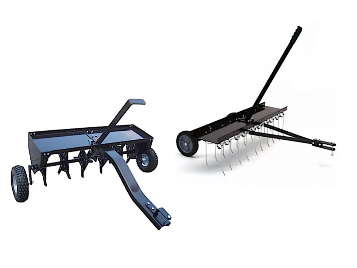 Lawn Scarifier And Lawn Aerator Bundle - Image 1