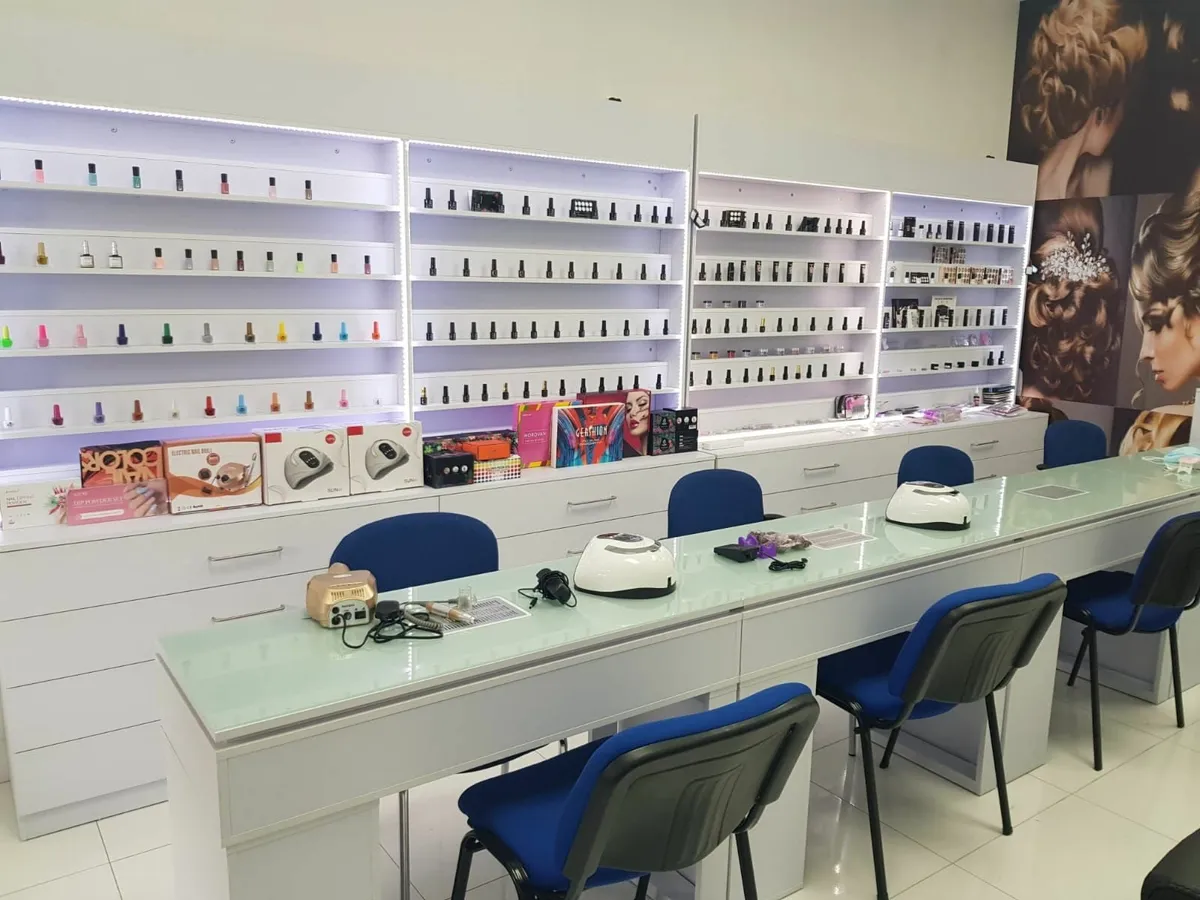 Nail Salon window 8×7 fit long - Image 3