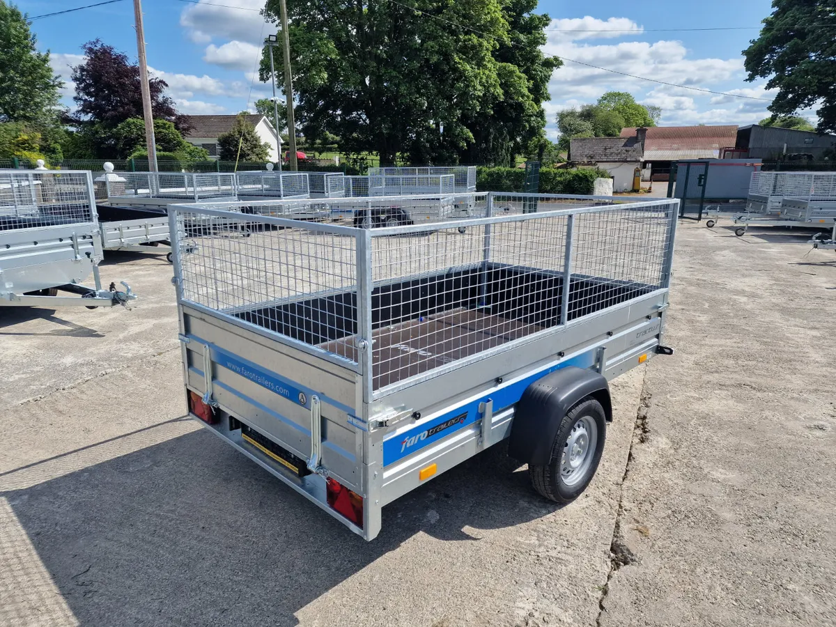 8x4 trailer 750kg  tiltbed - Image 3