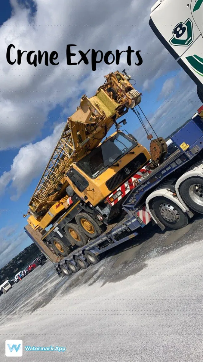 Crane exports  50 to 100 ton - Image 2