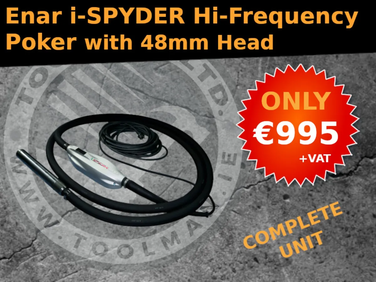 Hand Held Concrete Poker at Toolman.ie - Image 3