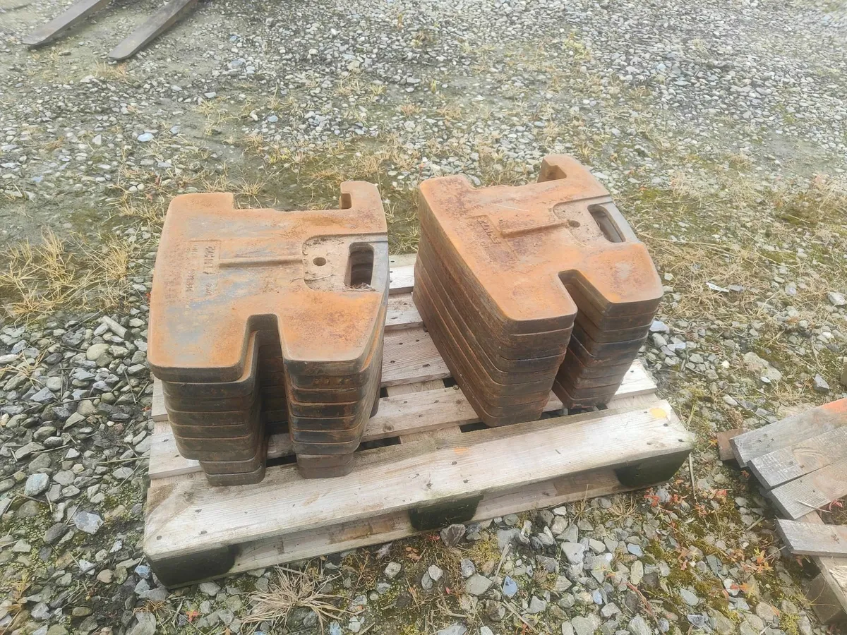 Claas tractor weights - Image 1