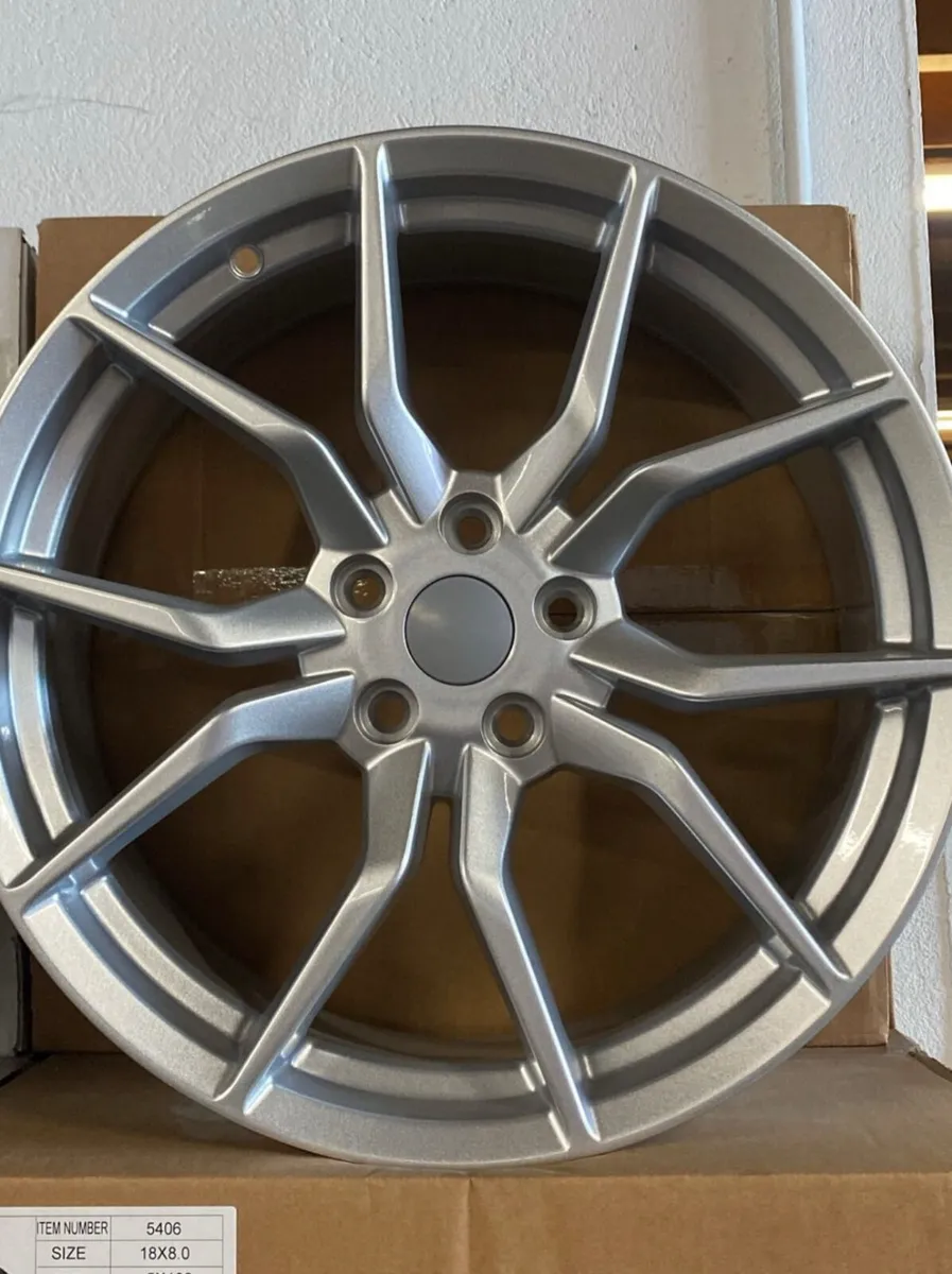 18” focus rs silver 5x108