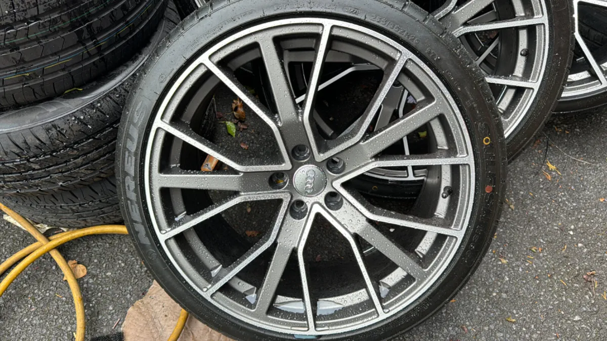 20” rs6 5x112  used for 1 week
