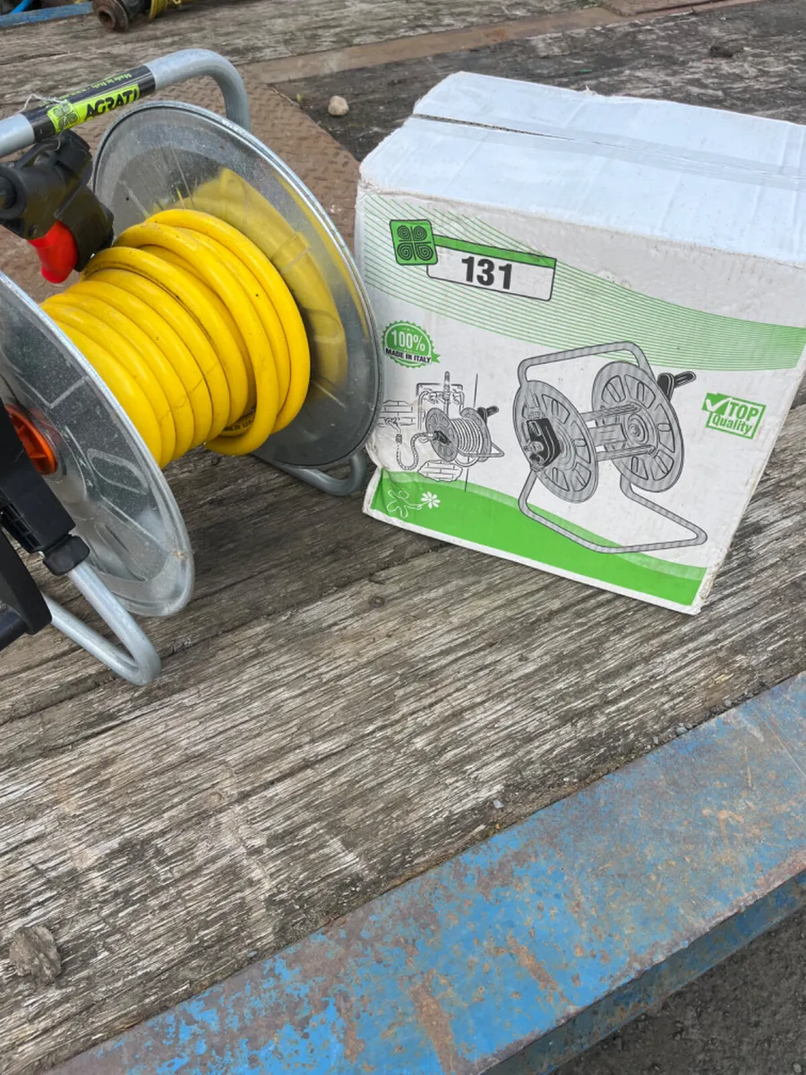 New hose reels and hand lances