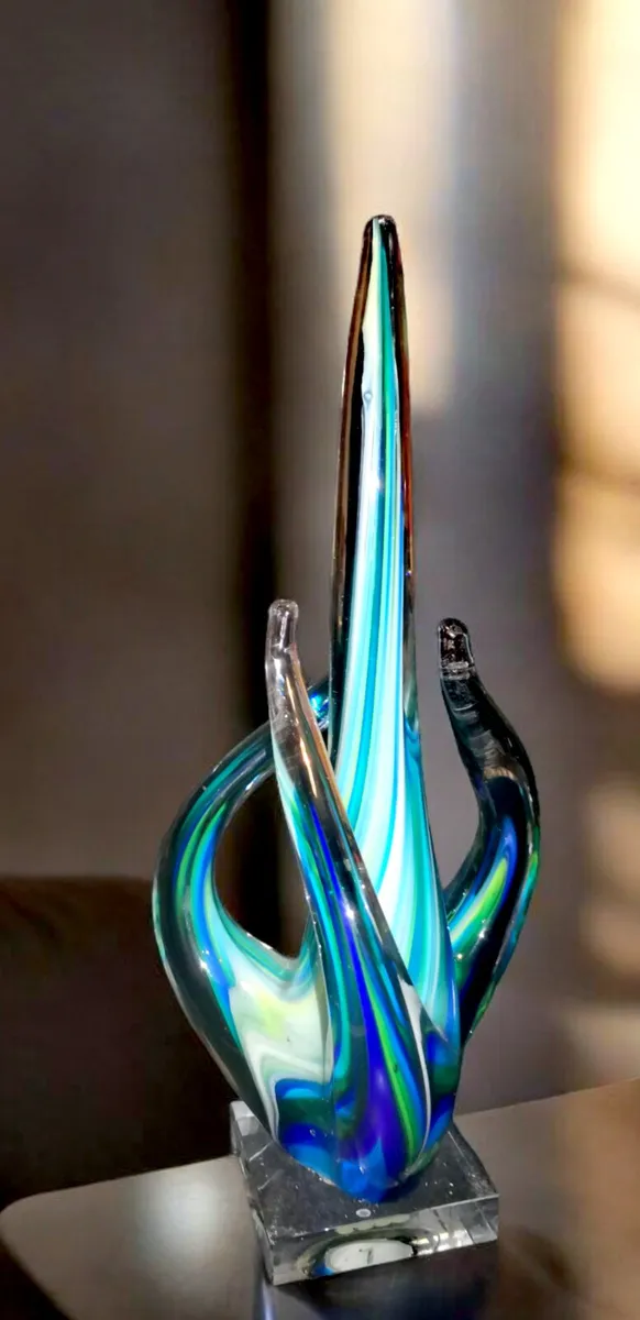 Large Murano art Glass centerpiece - Image 1