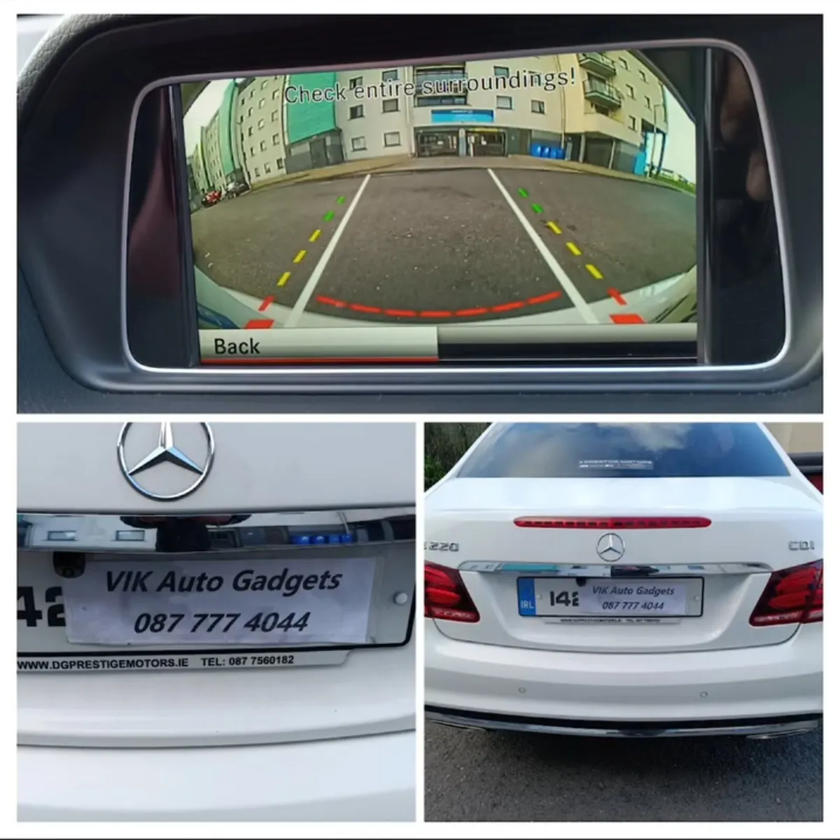 REVERSING CAMERAS & parking sensors installation - Image 1