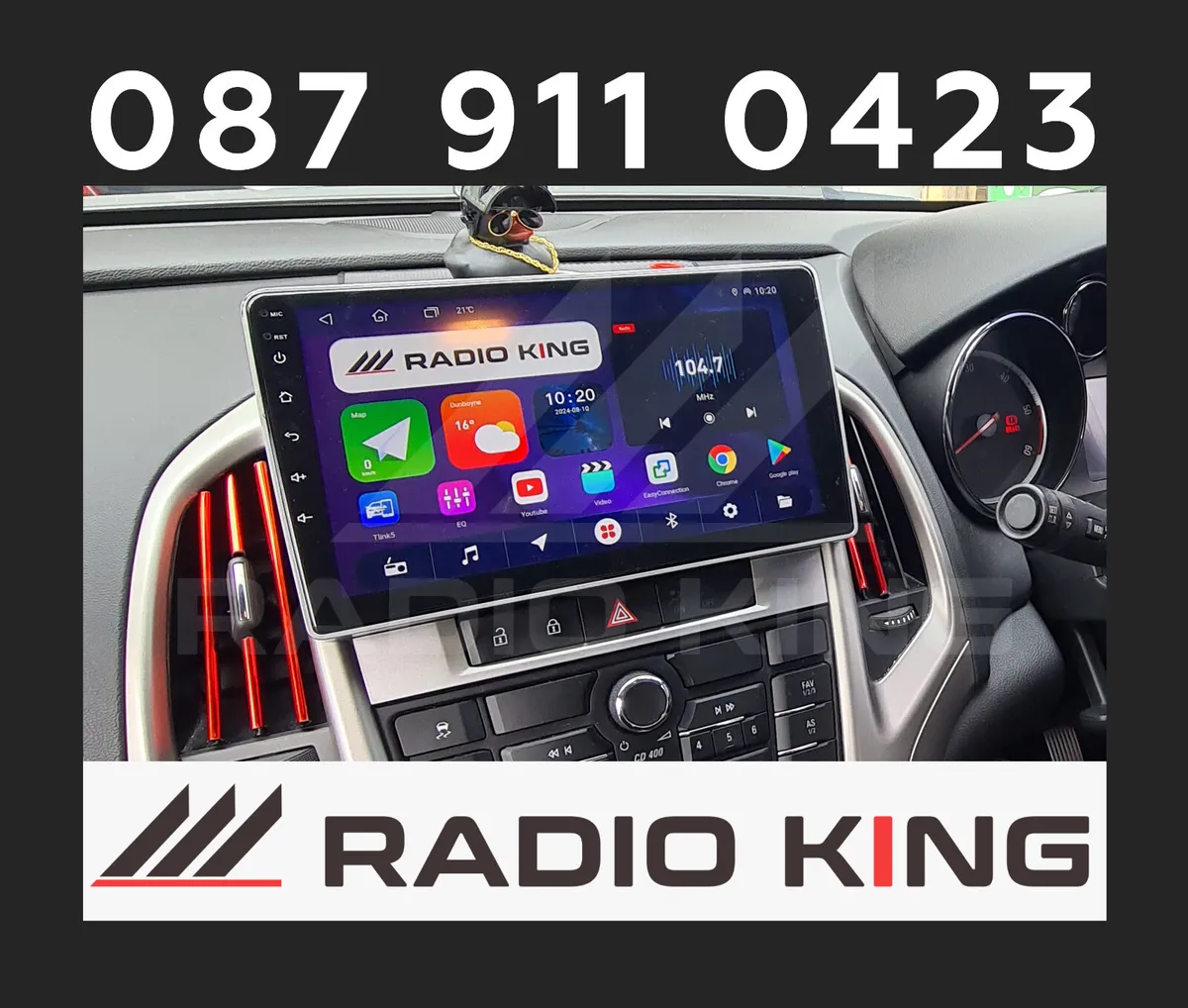 PREMIUM CARPLAY OPEL ASTRA ANDROID AUTO RADIO - Image 2