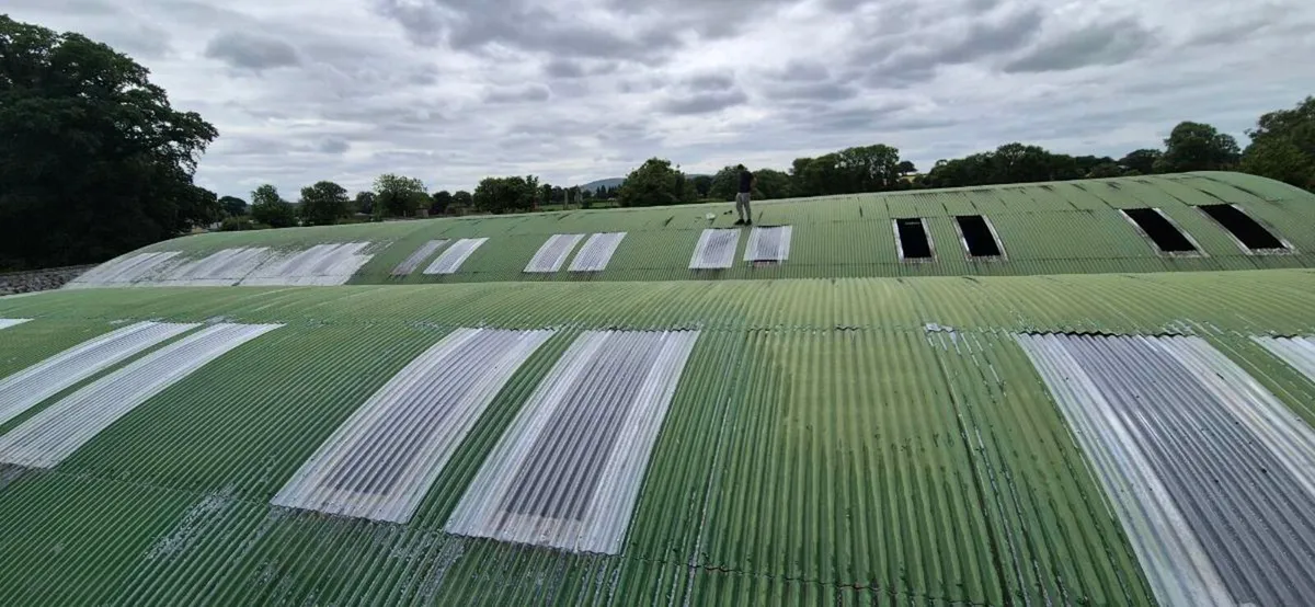Farm shed repairs gutters - Image 1