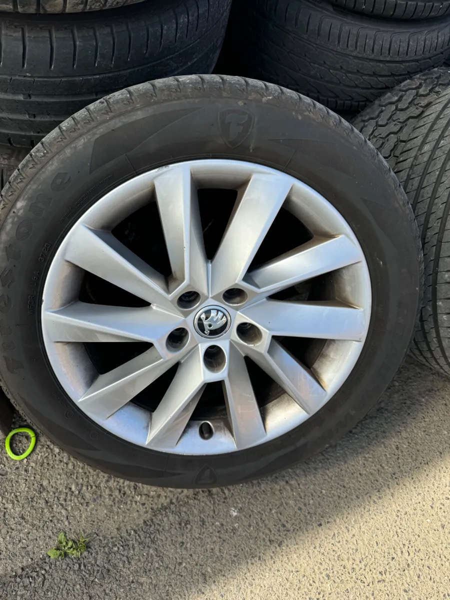 17” Skoda 5x112 used superb - Image 2