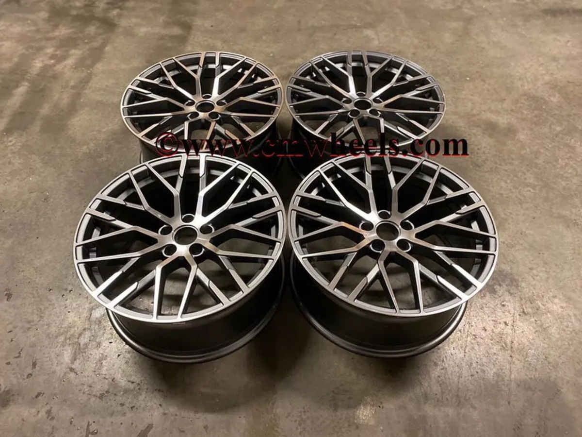 19 20" Audi Inch R8 V10 Wheels 5x112 A4 A5 A6 A7 - Image 2