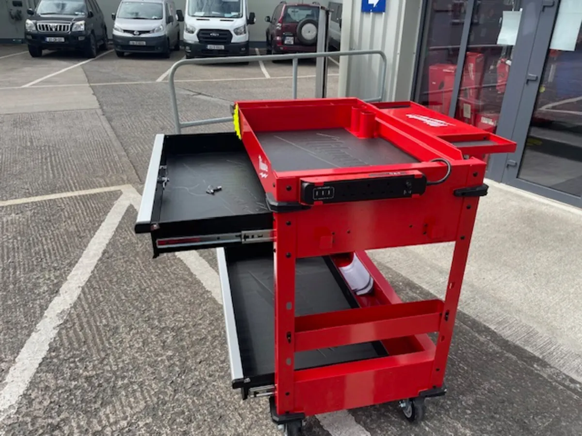 Milwaukee Toolguard Steel Workcart - Image 2