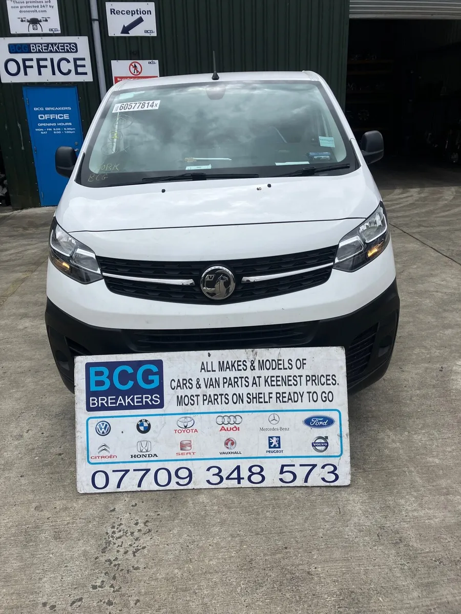 2022 Vauxhall vivaro parts breaking - Image 1