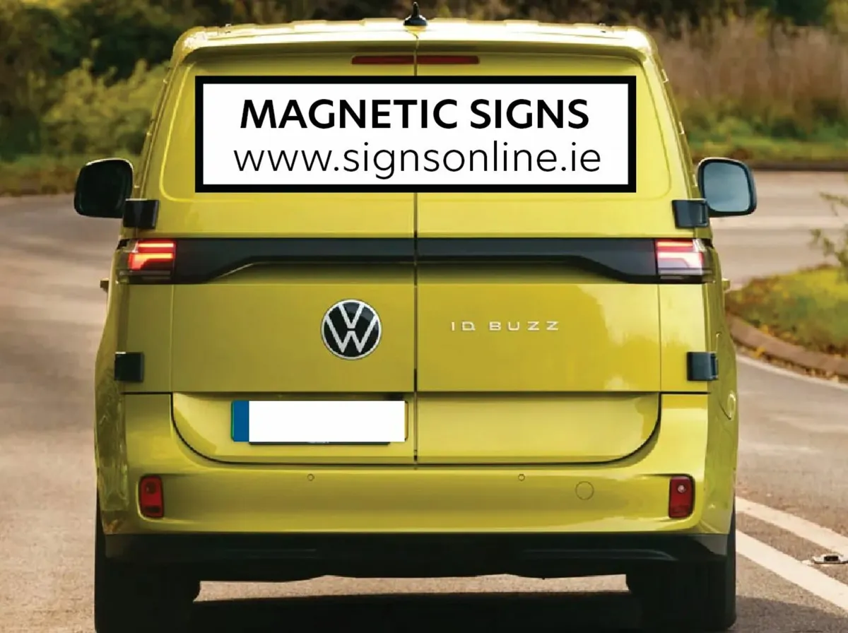 Magnetic Signs for Vans - Image 1