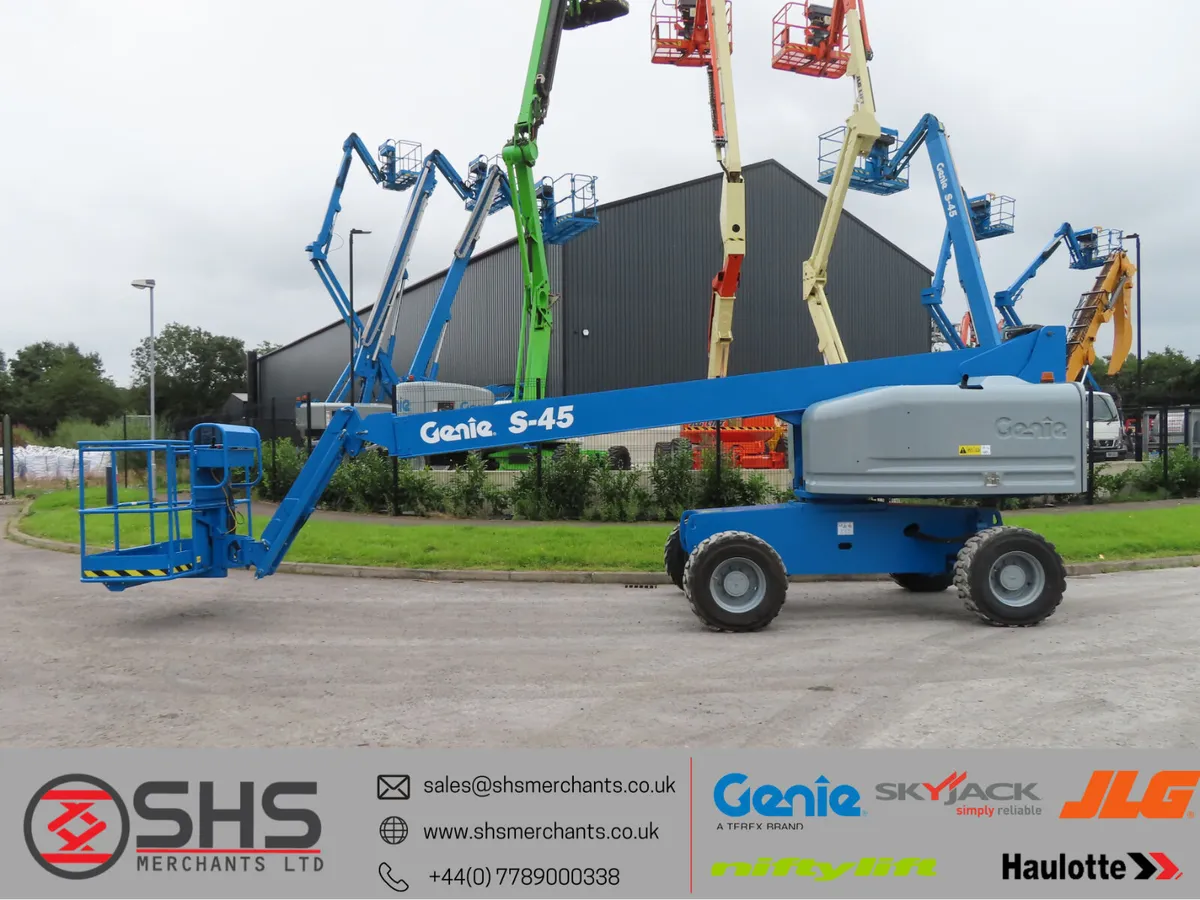 Genie S45 Boom Lift Access Platform - Image 1