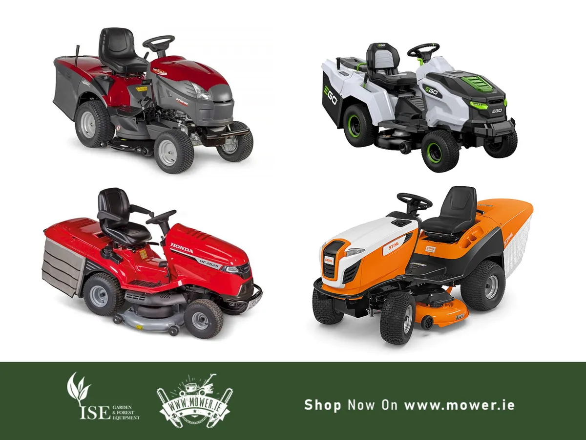 Ride on Lawnmowers with Free Nationwide Delivery - Image 1