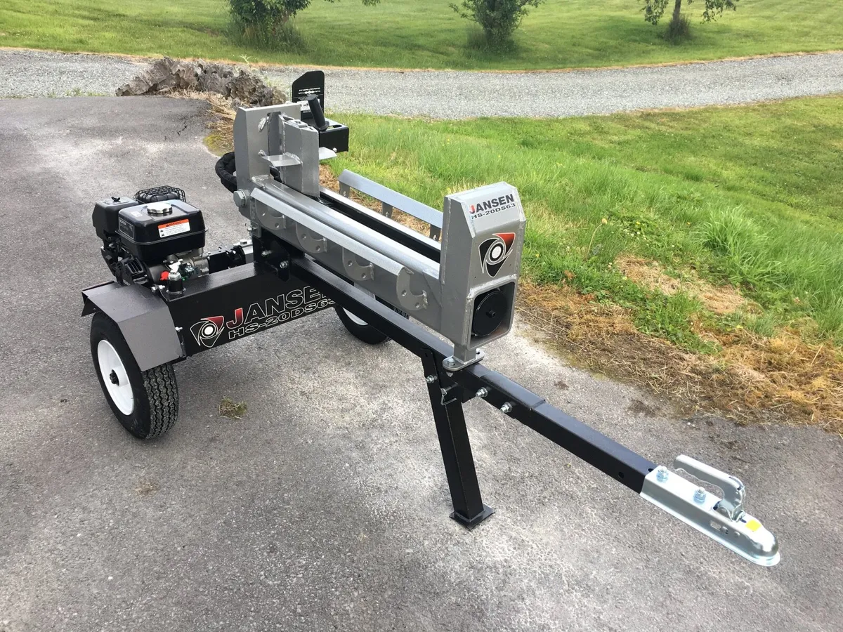 Dual Split Log splitter. 2 yr warranty. - Image 1