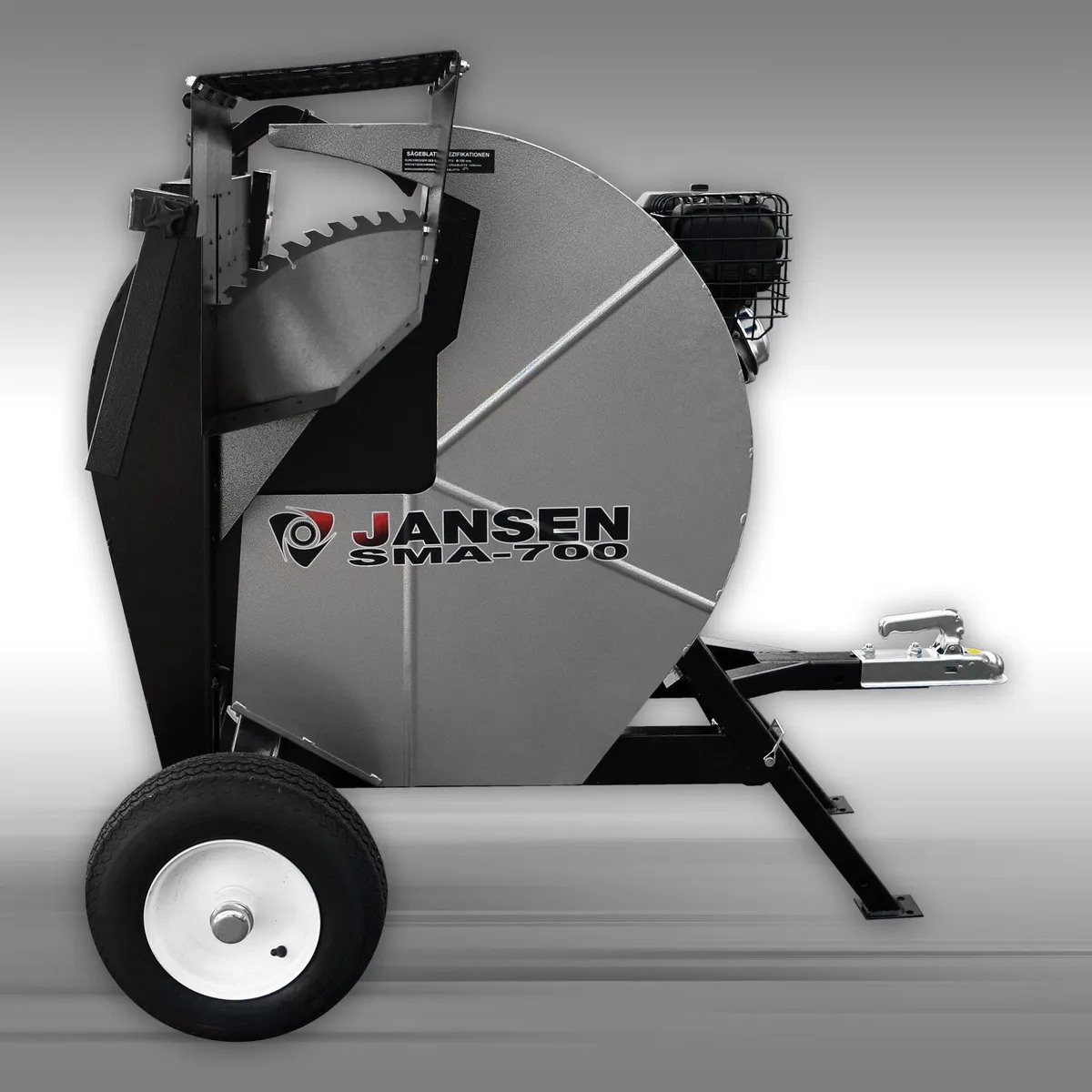 Jansen petrol Log saw. 2 yr warranty. - Image 2