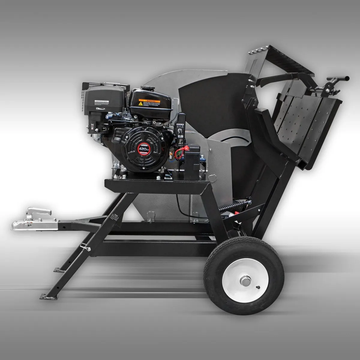 Jansen petrol Log saw. 2 yr warranty. - Image 1