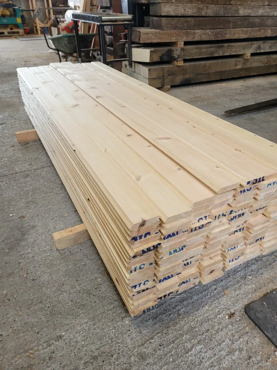 Red Deal Timber Cladding TGV - Image 1