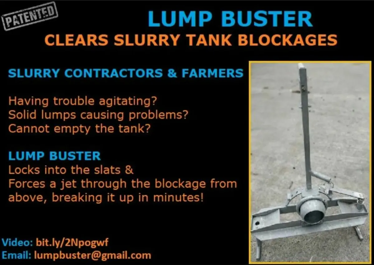 Lump buster, clears slurry blockages fast! - Image 3