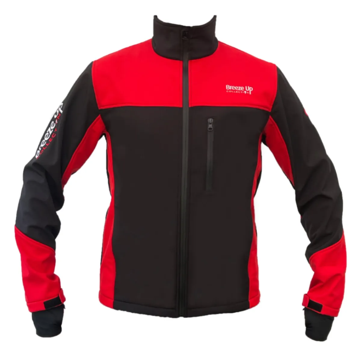 Breeze Up Furlong 'Soft Shell' Jacket Black/Red