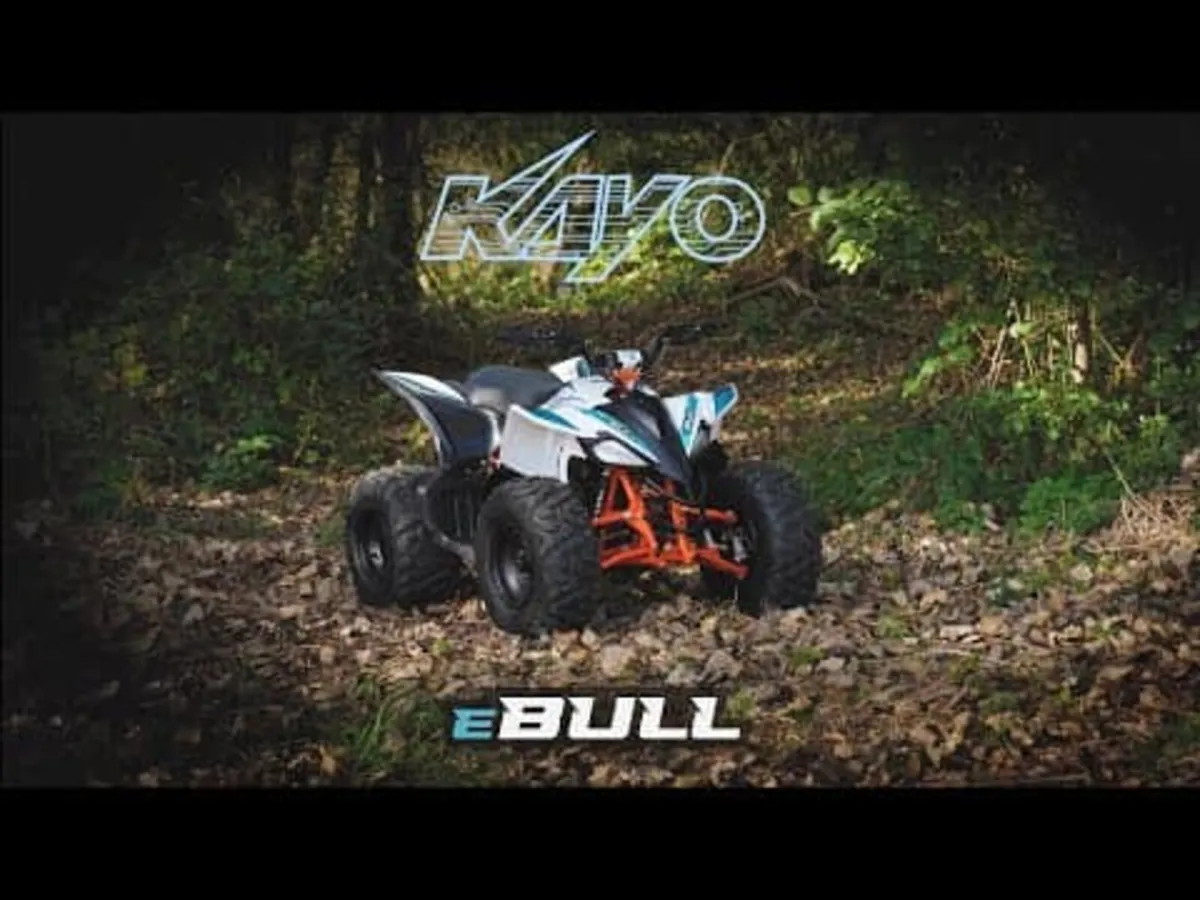 KAYO e-bull electric quad CHOICE XMAS CLUB DELIVER - Image 1