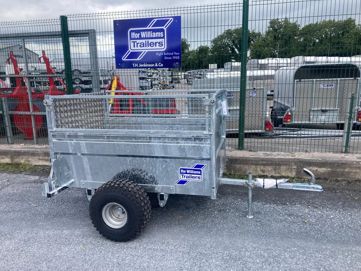 NEW Ifor Williams Q5e Quad Trailer IN STOCK - Image 1