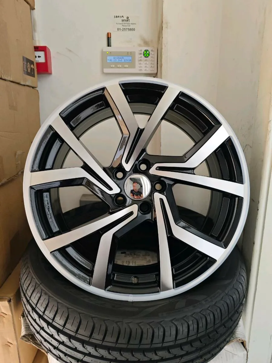 19" Vw seat Skoda alloy wheels Finance Dublin - Image 3