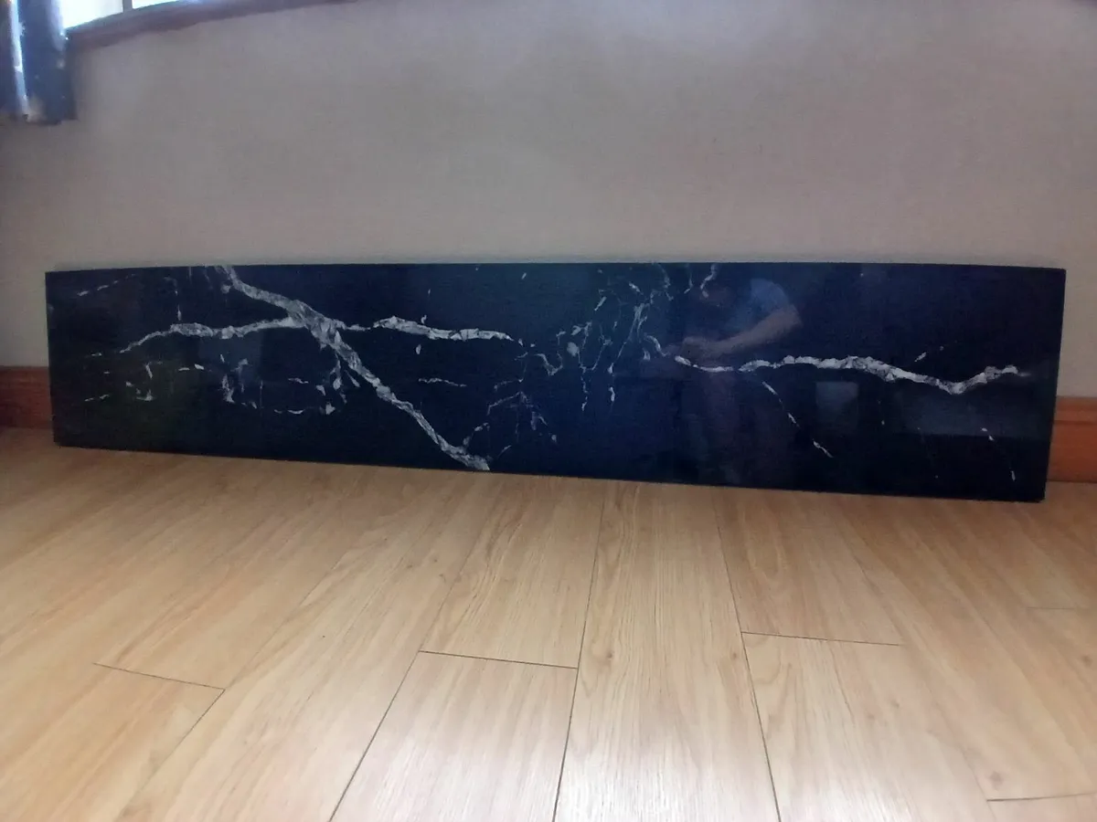 Marble hearth/ mantelpiece