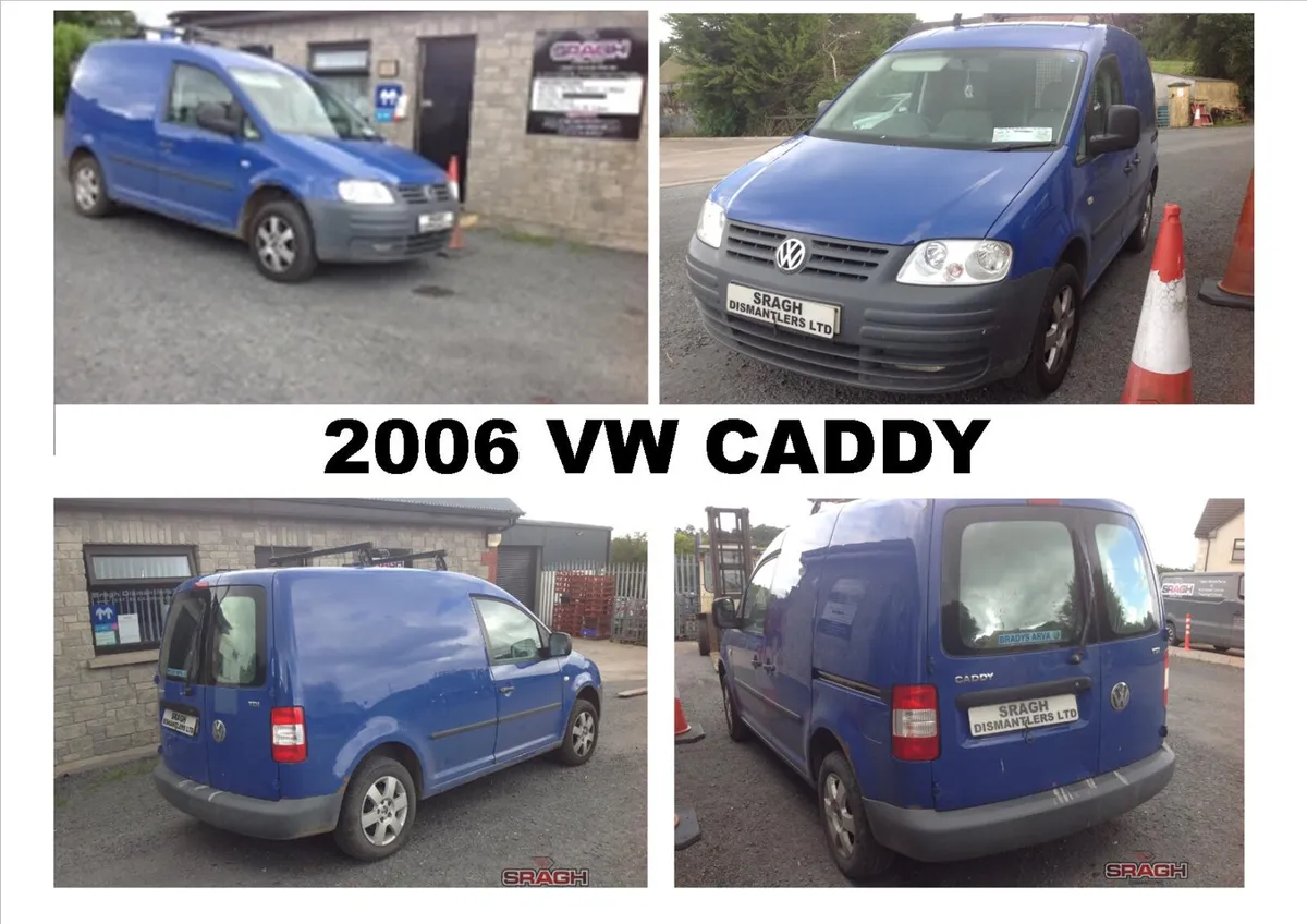 VOLKSWAGEN CADDY Selection (FOR PARTS ONLY) - Image 4