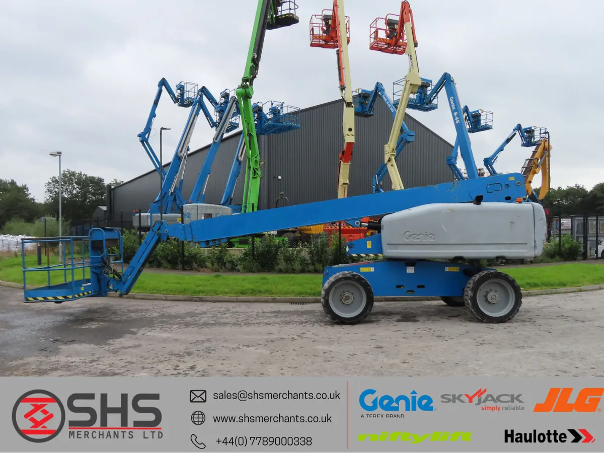 Genie S65 Boom Lift Access Platform 2014 - Image 1