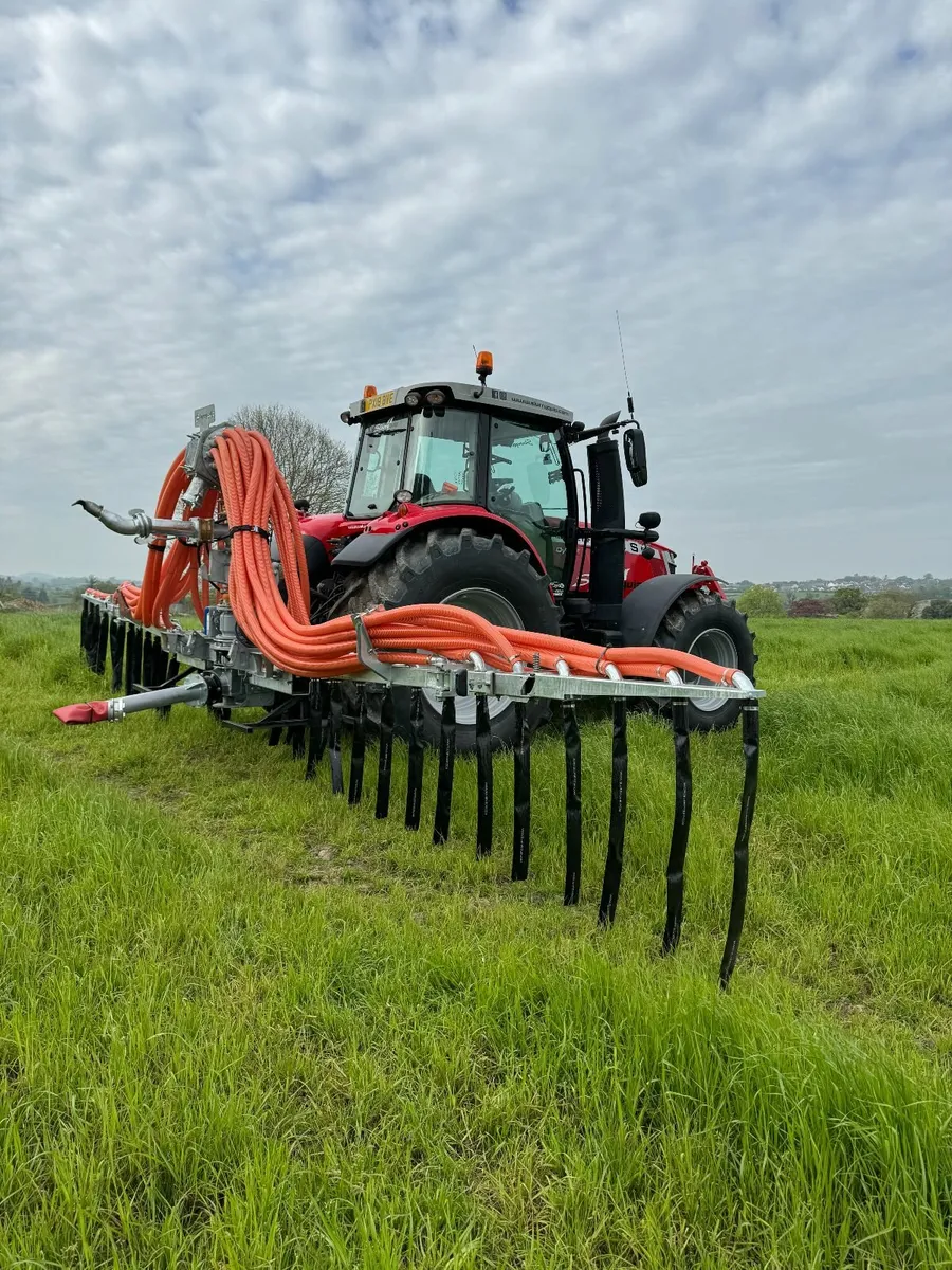 Slurryquip 9.5m - 10.2m Umbilical Dribble Bars - Image 2