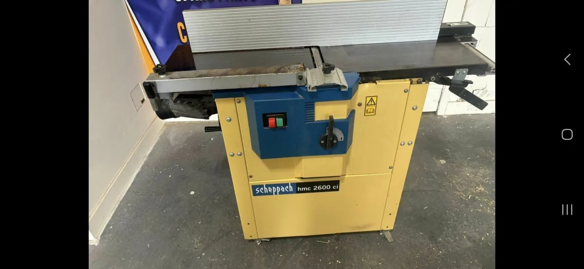 planner thicknesser single phase - Image 1