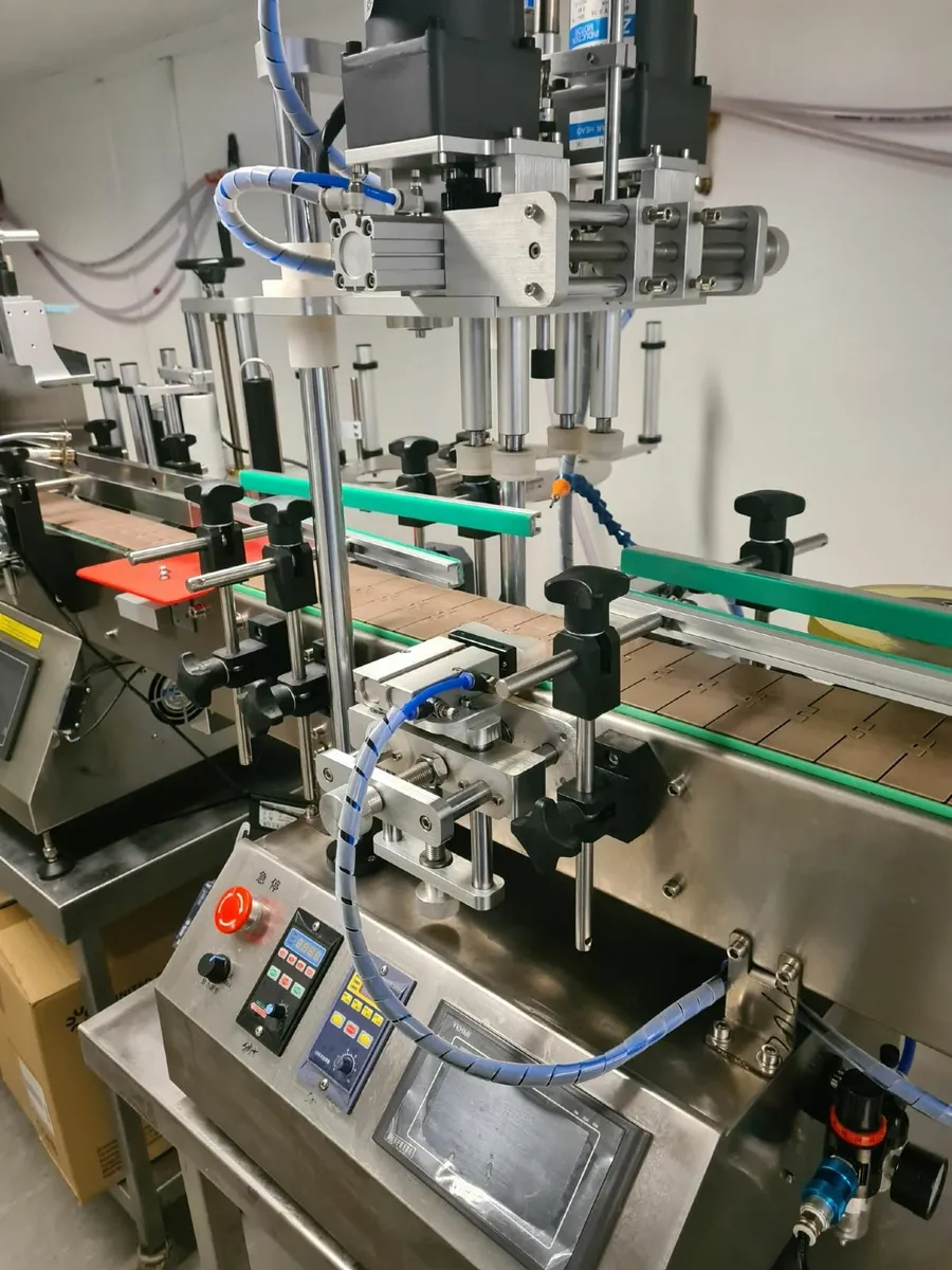 Liquid Production Line - Fill, Cap, Label, Date - Image 3